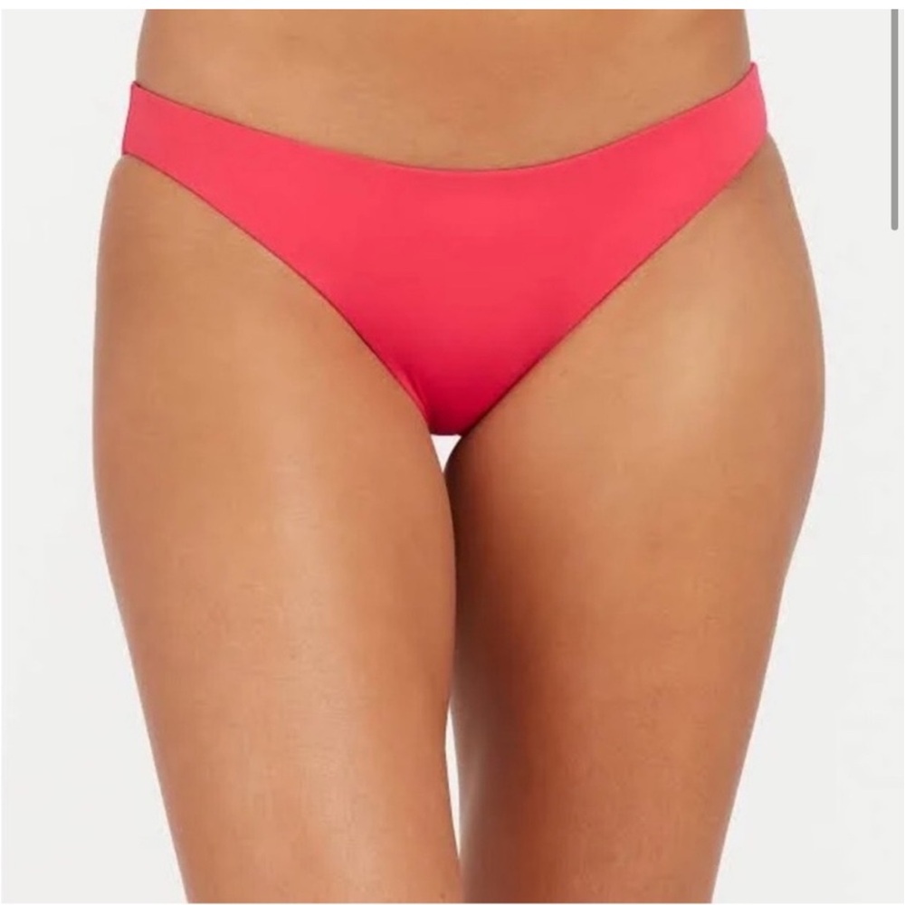 Spanx Hibiscus Pink Swim Bikini Bottom NWT